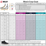 Men's Black Leather BILLY Cozy Goat