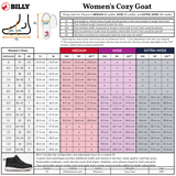 Women's Black Leather BILLY Cozy Goat
