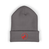 BILLY Classic Cuffed Beanie (Red Goat - Embroidery) — AVAILABLE IN 9 COLORS