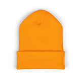 BILLY Classic Cuffed Beanie (White Horizontal Logo - Embroidery) — AVAILABLE IN 12 COLORS