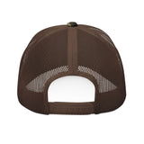 BILLY Camouflage Trucker Hat (Black Horizontal Logo - Embroidery)