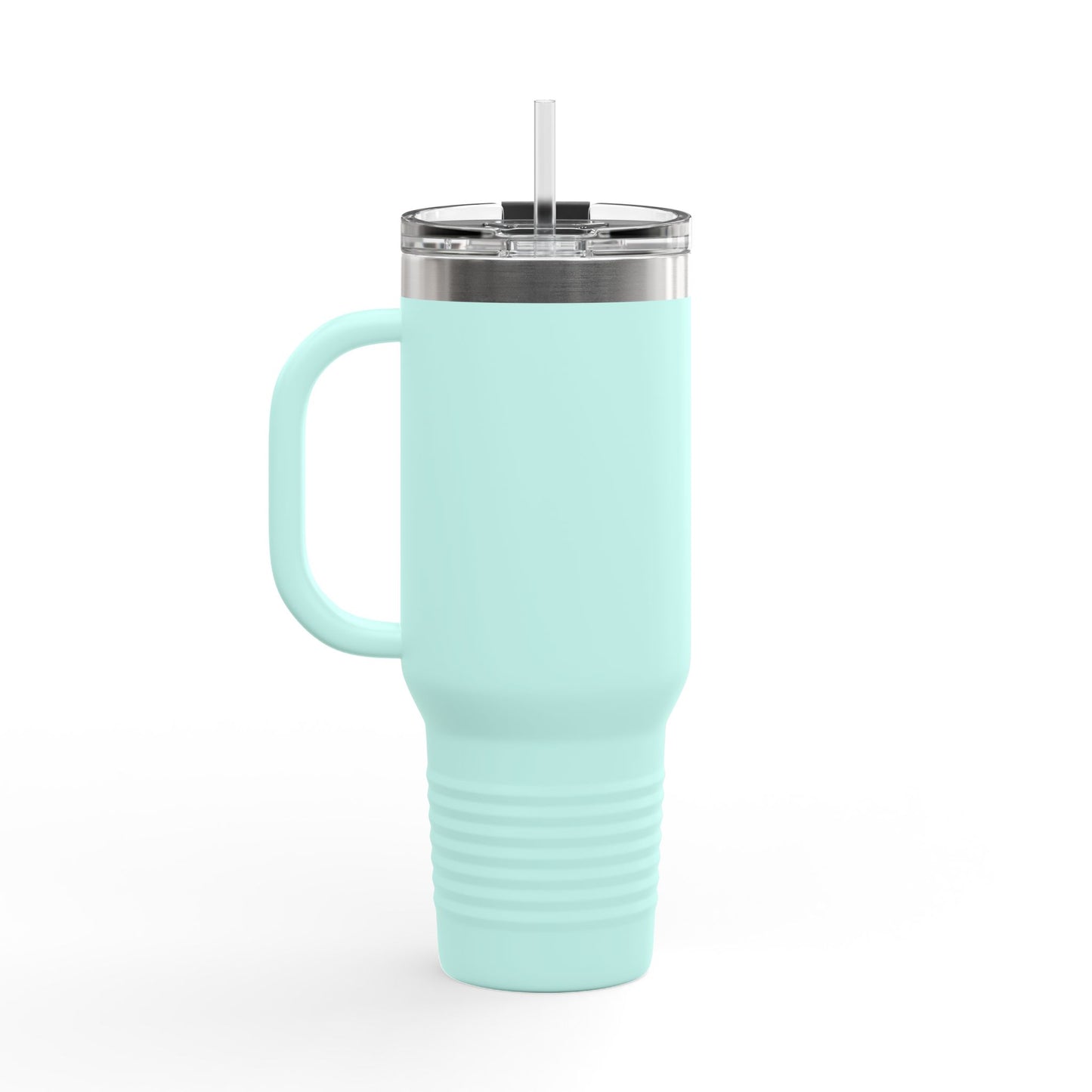 BILLY Insulated Travel Mug, 40oz (Floral Logo)