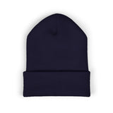BILLY Classic Cuffed Beanie (White Goat - Embroidery) — AVAILABLE IN 12 COLORS