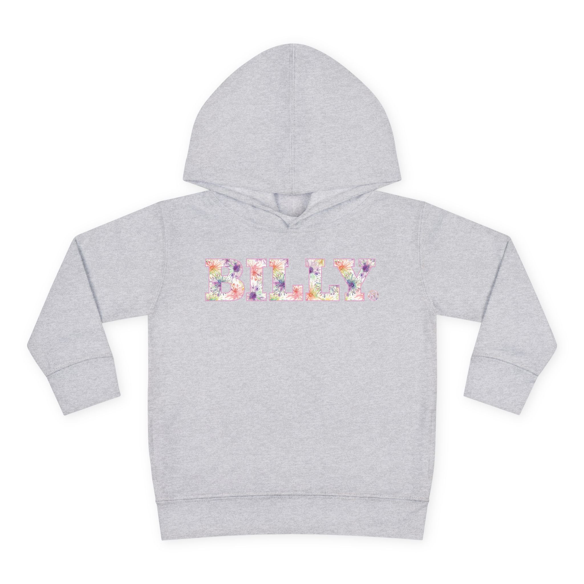 BILLY Core Toddler Pullover Fleece Hoodie (Floral) — AVAILABLE IN 3 COLORS