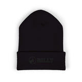 BILLY Classic Cuffed Beanie  (Black Horizontal Logo - Embroidery) — AVAILABLE IN 7 COLORS