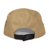 BILLY 5 Panel Cap (Black Horizontal Logo - Embroidery) — AVAILABLE IN 6 COLORS