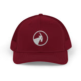 BILLY Snapback Trucker Cap (White Goat - Embroidery) — AVAILABLE IN 8 COLORS