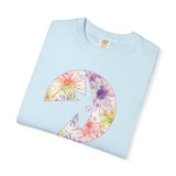 BILLY Unisex Garment-Dyed T-Shirt (Floral Logo) - AVAILABLE IN 4 COLORS