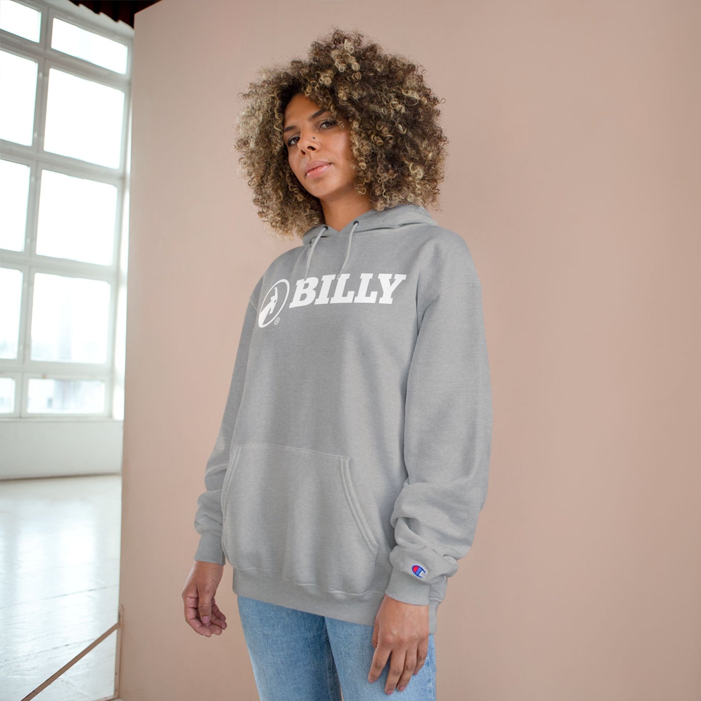 BILLY Core Adult Unisex Hoodie (White Horizontal Logo) - NOW AVAILABLE IN 7 COLORS