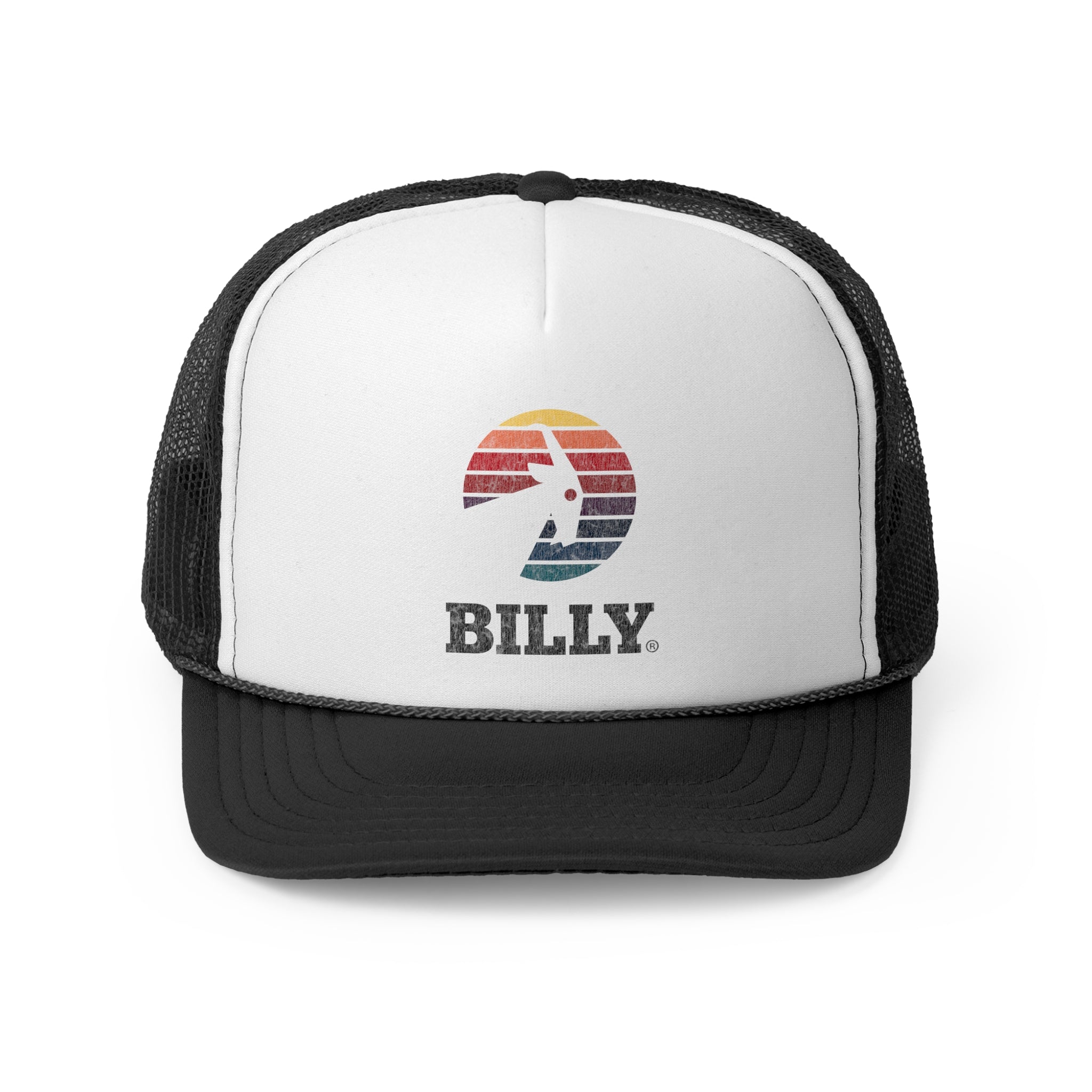 BILLY Foam Trucker Cap (Vintage Logo - Print) — AVAILABLE IN 2 COLORS