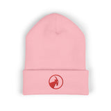 BILLY Classic Cuffed Beanie (Red Goat - Embroidery) — AVAILABLE IN 9 COLORS