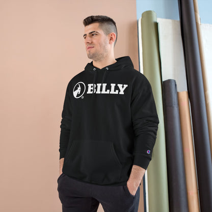 BILLY Core Adult Unisex Hoodie (White Horizontal Logo) - NOW AVAILABLE IN 7 COLORS
