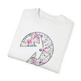 BILLY Sasha Splatter Unisex Garment-Dyed T-Shirt (Sasha Splatter - Black Print)