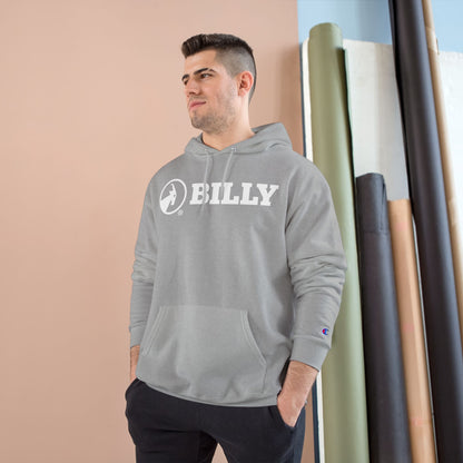 BILLY Core Adult Unisex Hoodie (White Horizontal Logo) - NOW AVAILABLE IN 7 COLORS