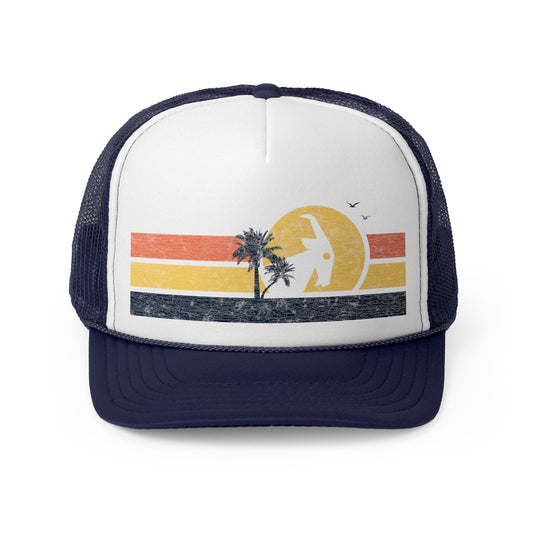 BILLY Foam Trucker Cap (Good Day Sunrise - Print) — AVAILABLE IN 2 COLORS