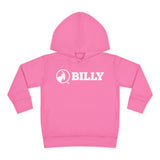 BILLY Core Toddler Pullover Fleece Hoodie (White Horizontal Logo) — AVAILABLE IN 4 COLORS
