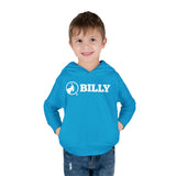 BILLY Core Toddler Pullover Fleece Hoodie (White Horizontal Logo) — AVAILABLE IN 4 COLORS
