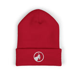 BILLY Classic Cuffed Beanie (White Goat - Embroidery) — AVAILABLE IN 12 COLORS