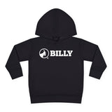 BILLY Core Toddler Pullover Fleece Hoodie (White Horizontal Logo) — AVAILABLE IN 4 COLORS