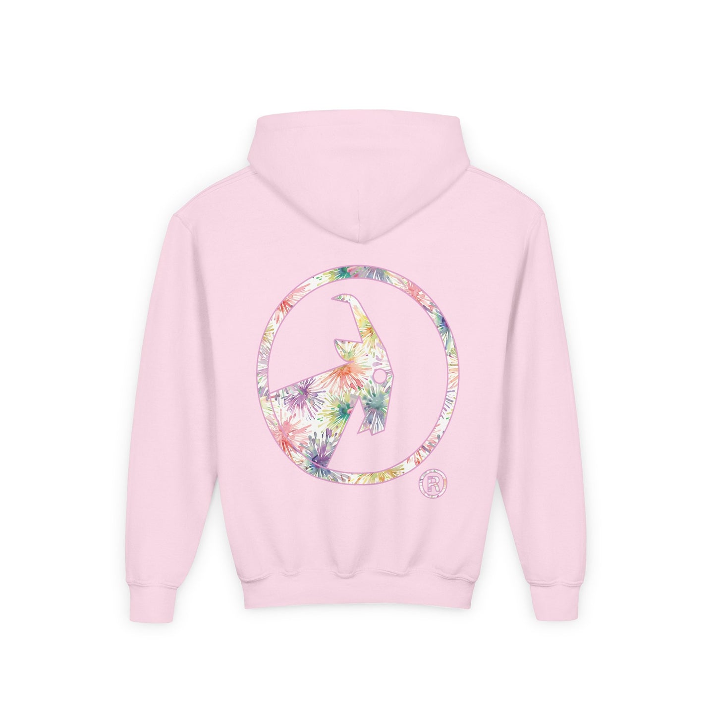 BILLY Core Youth Heavy Blend Hooded Sweatshirt (Floral) - AVAILABLE IN 4 COLORS