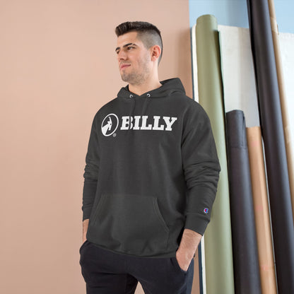BILLY Core Adult Unisex Hoodie (White Horizontal Logo) - NOW AVAILABLE IN 7 COLORS