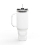 BILLY Insulated Travel Mug, 40oz (Floral Logo)