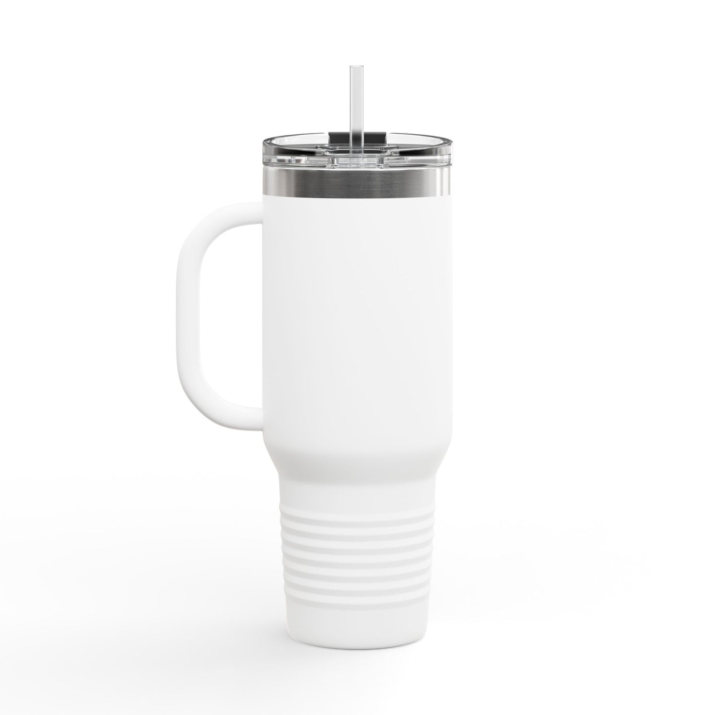 BILLY Insulated Travel Mug, 40oz (Floral Logo)
