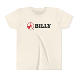 BILLY Youth Short Sleeve Tee (Red/Black Horizontal Logo) — AVAILABLE IN 5 COLORS