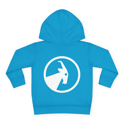 BILLY Core Toddler Pullover Fleece Hoodie (White Horizontal Logo) — AVAILABLE IN 4 COLORS