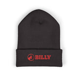 BILLY Classic Cuffed Beanie (Red Horizontal Logo - Embroidery) — AVAILABLE IN 9 COLORS