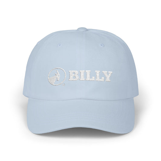 BILLY Classic Cap (White Horizontal Logo - Embroidery) — AVAILABLE IN 9 COLORS