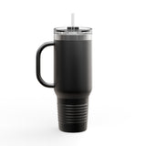 BILLY Insulated Travel Mug, 40oz (White Vertical Logo)
