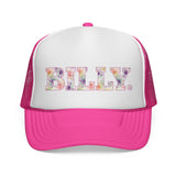 BILLY Foam Trucker Cap (Floral - Print) - AVAILABLE IN 2 COLORS