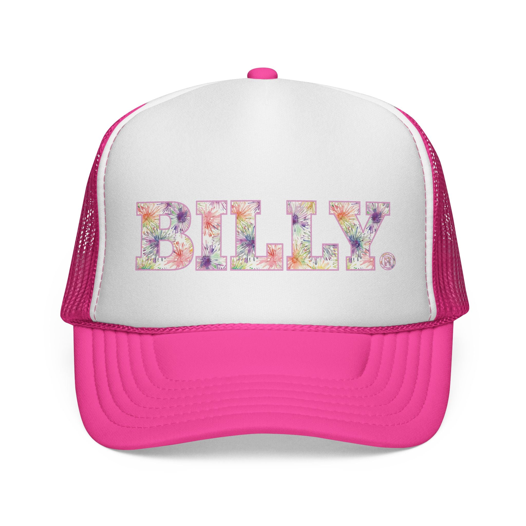 BILLY Foam Trucker Cap (Floral - Print) - AVAILABLE IN 2 COLORS