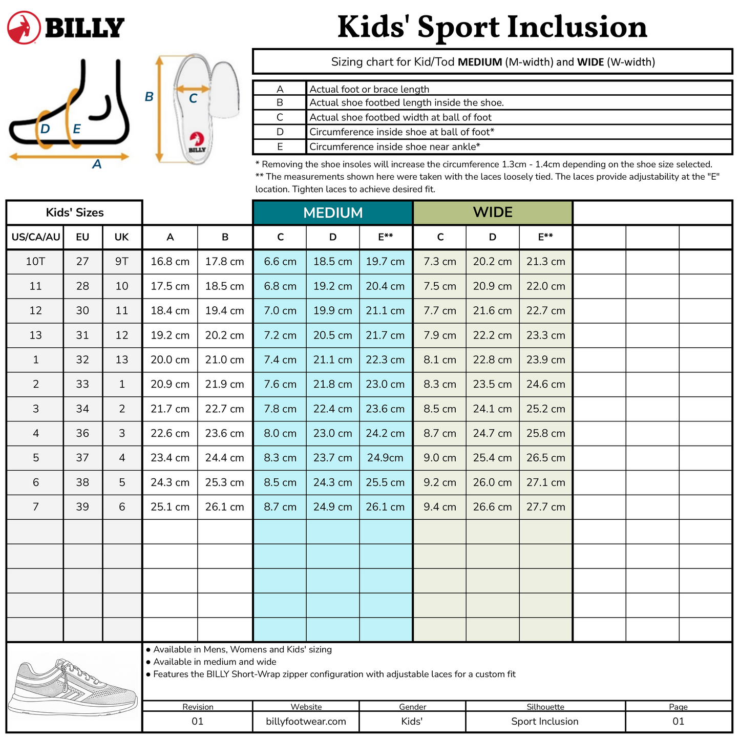 SALE - Sky Blue BILLY Sport Inclusion