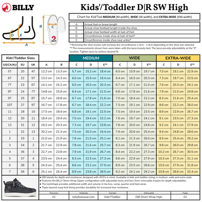 Black Acid Wash BILLY D|R II Short Wrap High
