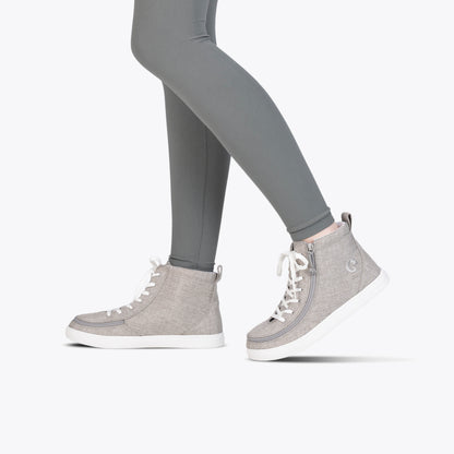 Grey Jersey BILLY Classic Lace High