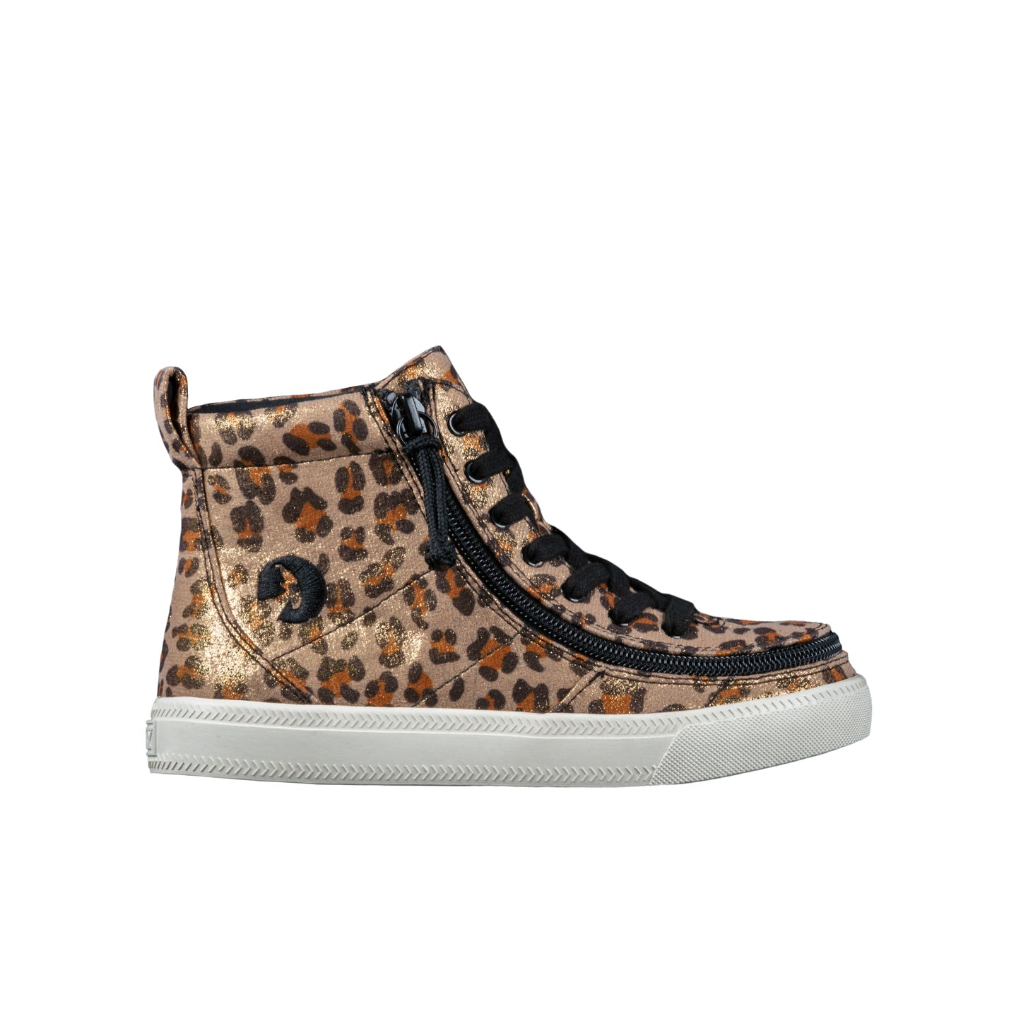 FINAL SALE - Leopard Shimmer BILLY Classic Lace High Tops