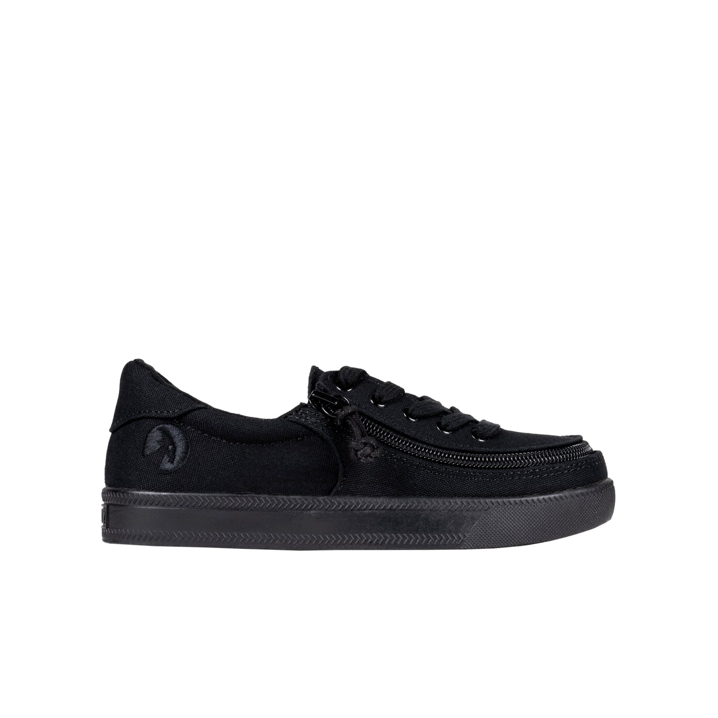 FINAL SALE - Black to the Floor Canvas BILLY Classic Lace Lows