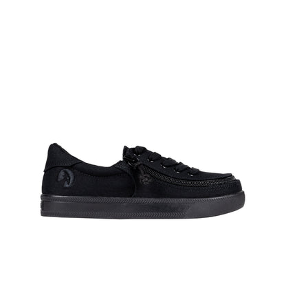 FINAL SALE - Black to the Floor Canvas BILLY Classic Lace Lows