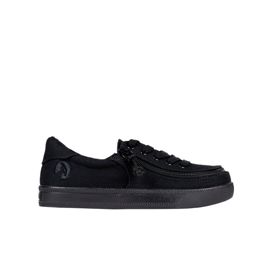 FINAL SALE - Black to the Floor Canvas BILLY Classic Lace Lows