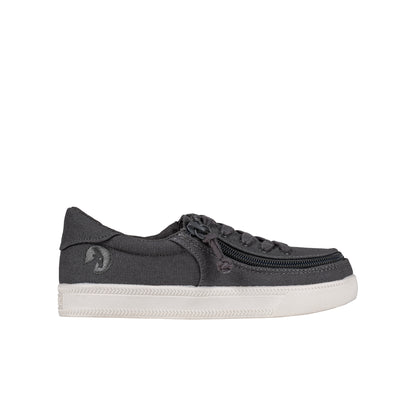 FINAL SALE - Dark Grey BILLY Sustainable Lace Lows