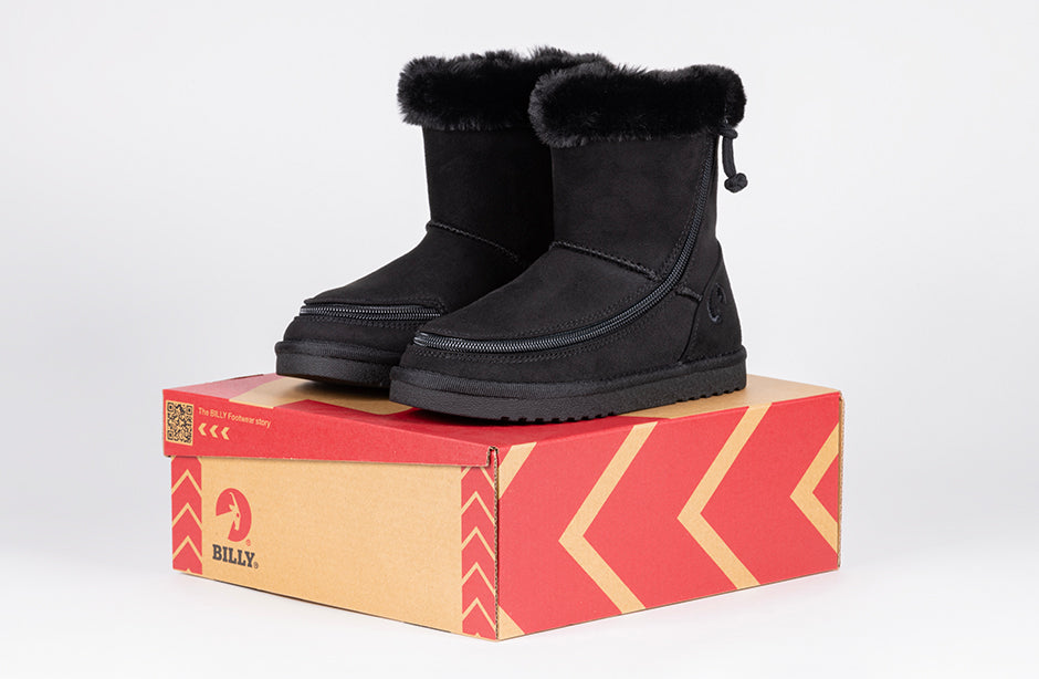 Black BILLY Cozy Boots – BILLY Footwear