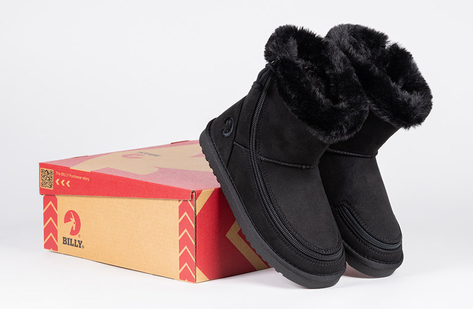 Black BILLY Cozy Boots – BILLY Footwear