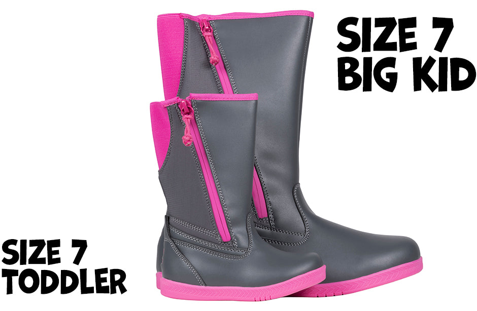 Big girl boots size on sale 7