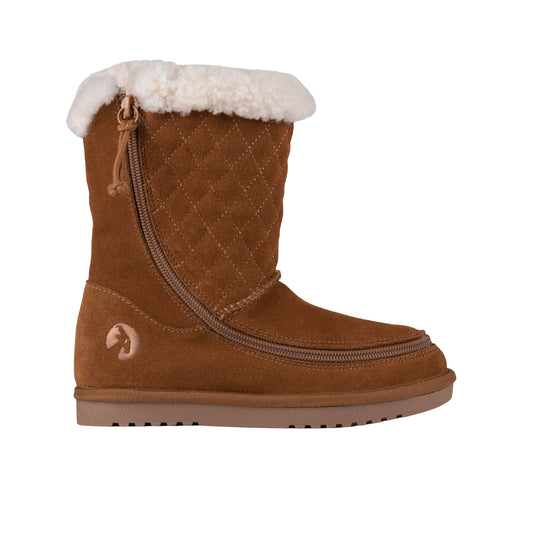 FINAL SALE - Chestnut BILLY Cozy Quilt Lux Boots