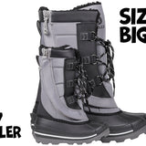 FINAL SALE - Grey BILLY Ice Winter Boots