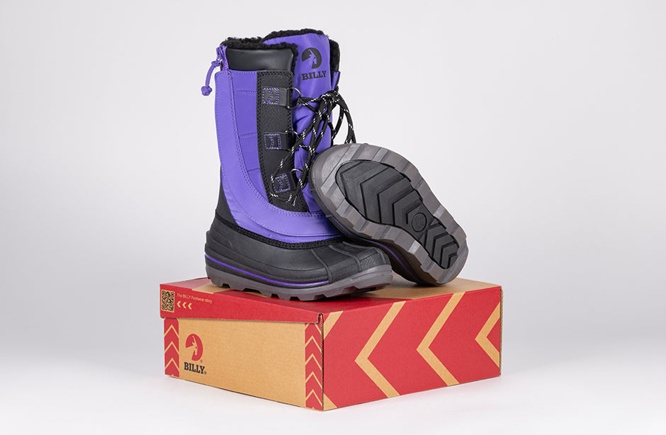 FINAL SALE - Purple BILLY Ice Winter Boots