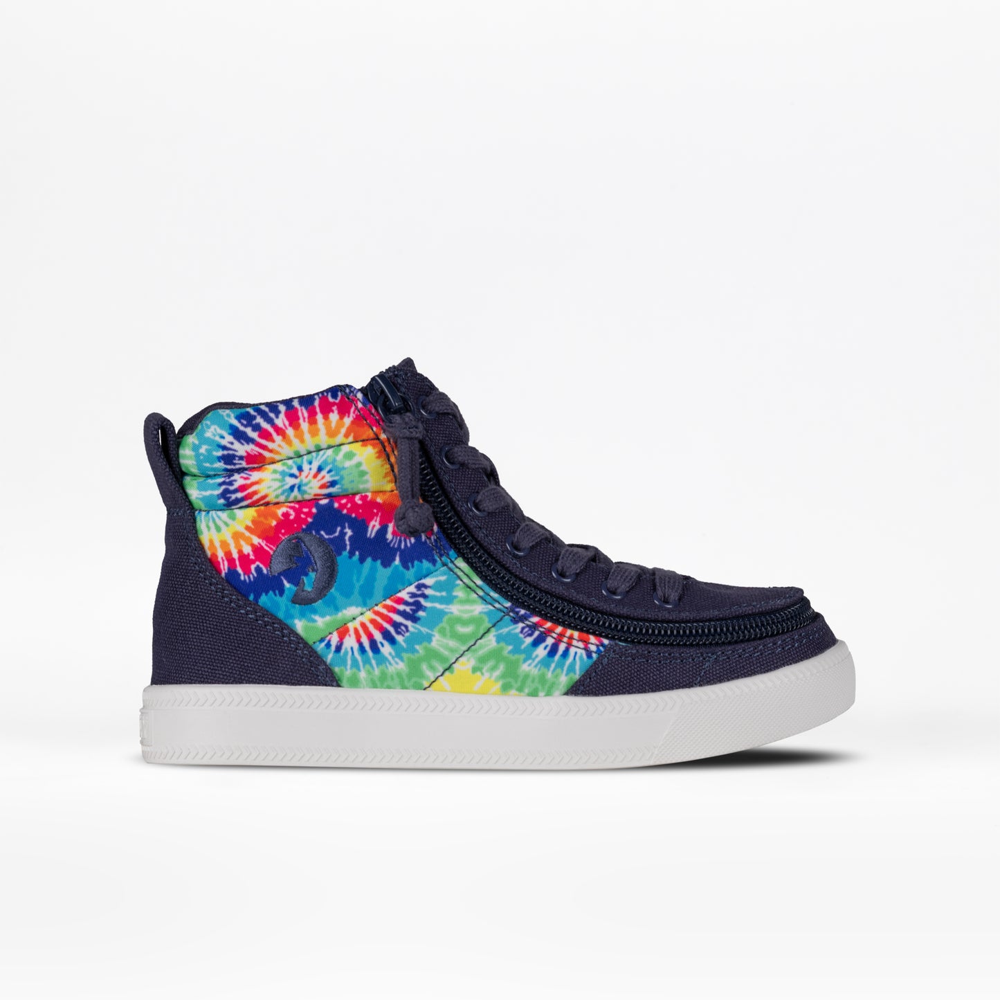 FINAL SALE - Navy Tie Dye BILLY Street High Tops