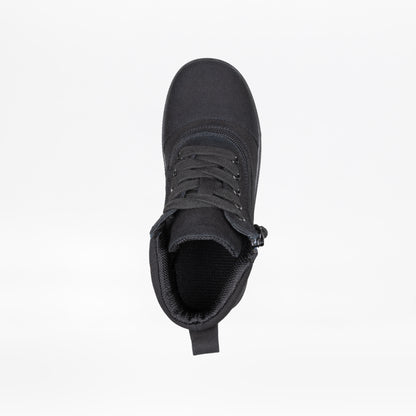 FINAL SALE - Black to the Floor BILLY D|R Short Wrap High Tops